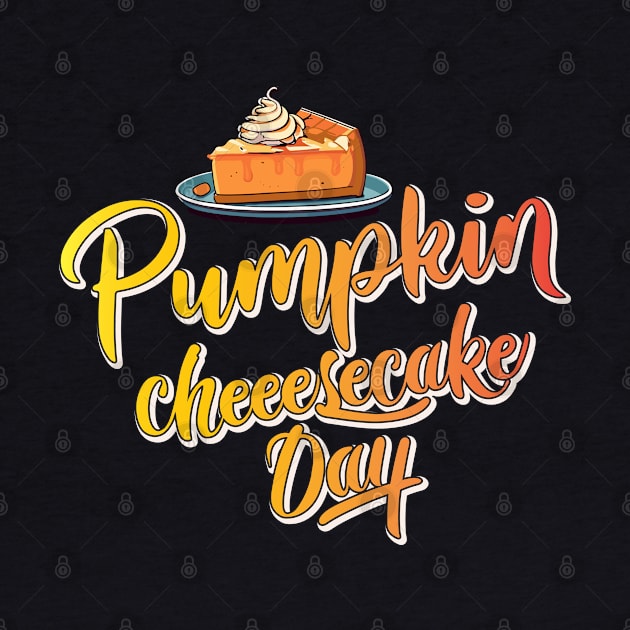 National Pumpkin Cheesecake Day – October 21 by irfankokabi